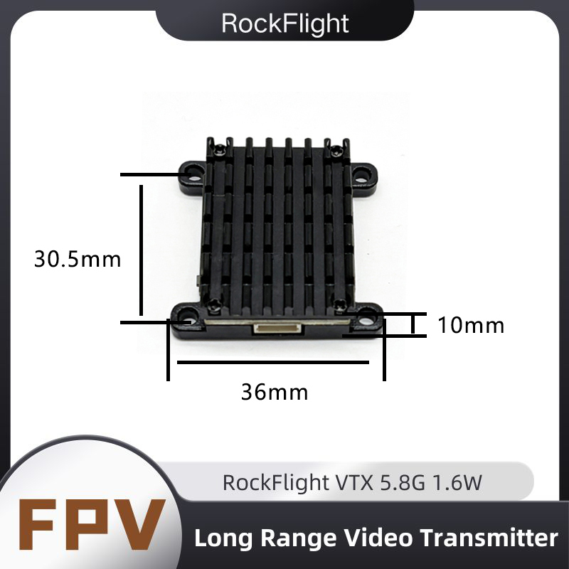 RockFlight TX663 VTX 5.8G 48CH - Drone Rc Controller recension och pris