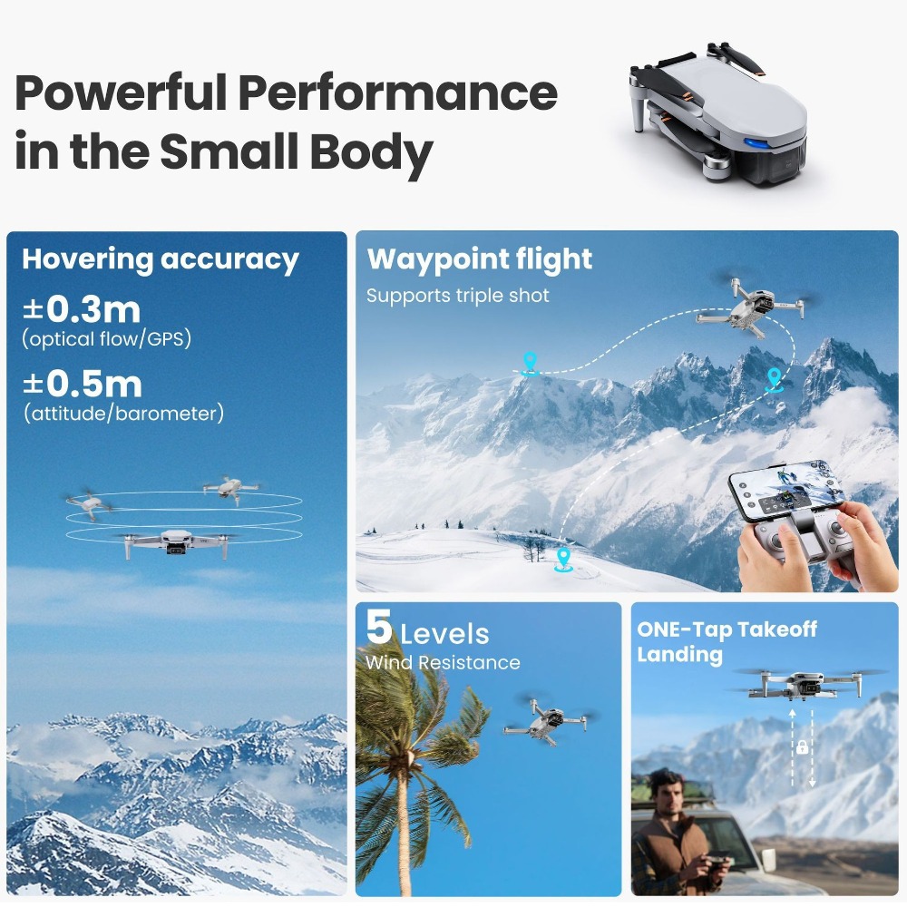 Global MiniX Drone! 4K UHD & a - Drone Top Rc recension och pris