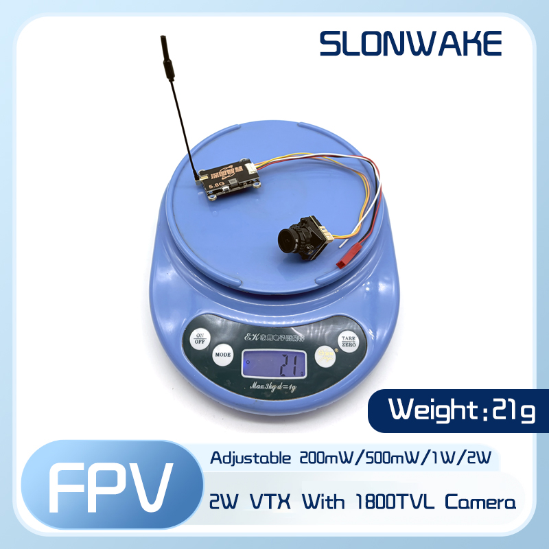 SLONWAKE 5.8G 56CH 2W transmit - Quadcopter Frame recension och pris