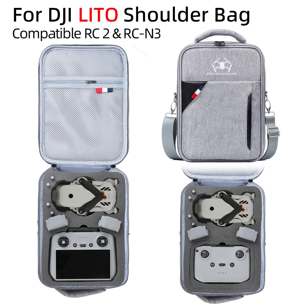 For DJI LITO Shoulder Bag Comp - Drone Rc N3 recension och pris