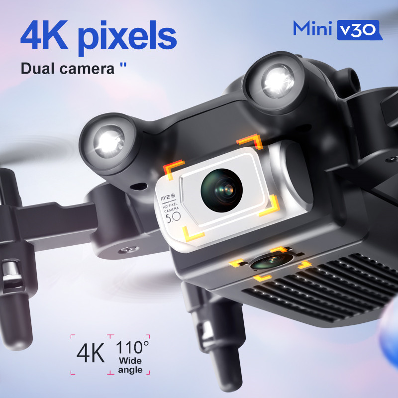 Mini V30 WiFi FPV Drone With 4 - Drone Rc Explorer recension och pris