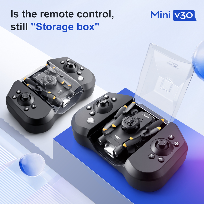Mini V30 WiFi FPV Drone With 4 - Drone Rc Explorer recension och pris