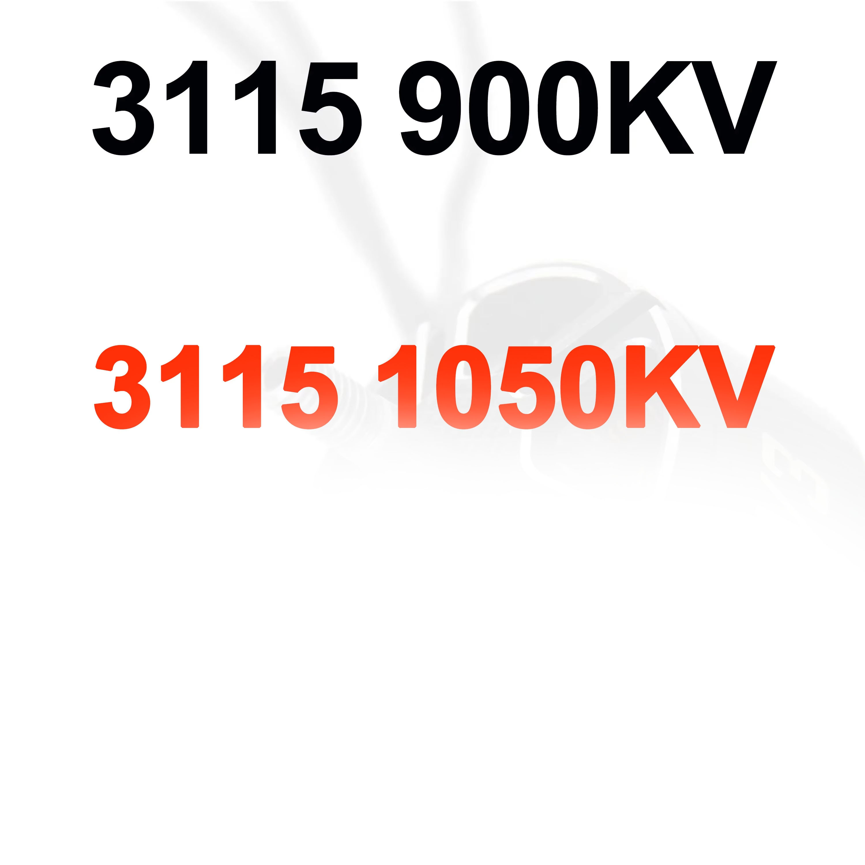 1/2/4PCS 3115 900KV 1050KV 3-6 - Quadcopter Frame recension och pris