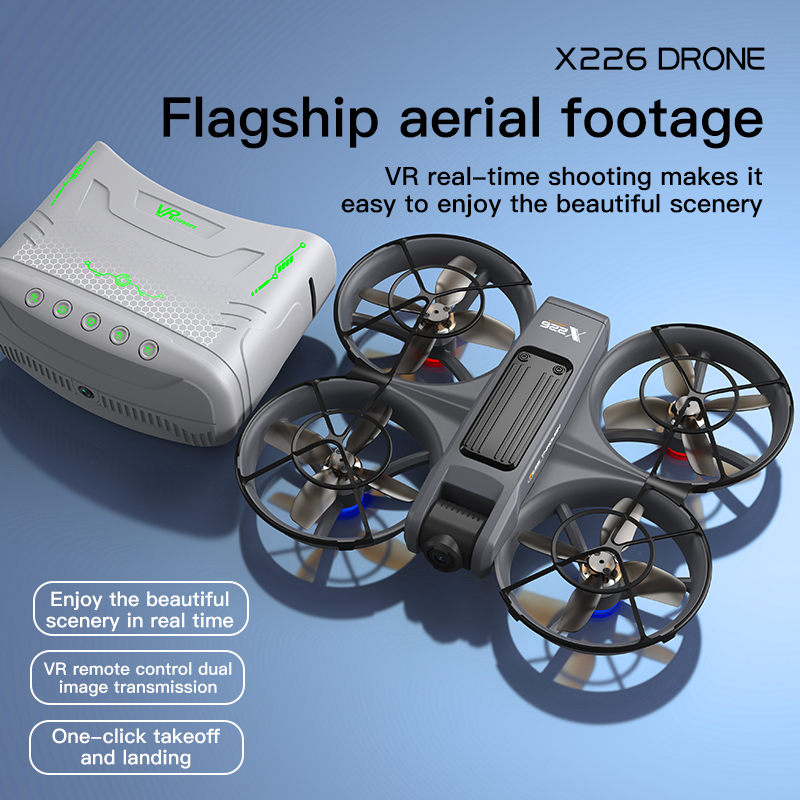 Original X226 X226VR Foldable  - Drone Rc X226 recension och pris