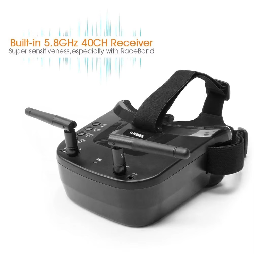 DroMa5.8G FPV Goggles 40CH 3 I - Fpv Goggles Headset recension och pris