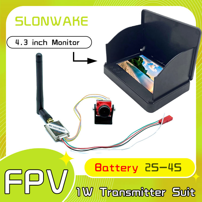 SLONWAKE 48CH 1000mW Wireless  - Quadcopter Frame recension och pris