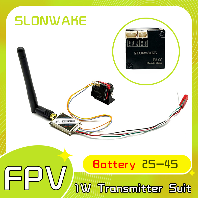 SLONWAKE 48CH 1000mW Wireless  - Quadcopter Frame recension och pris