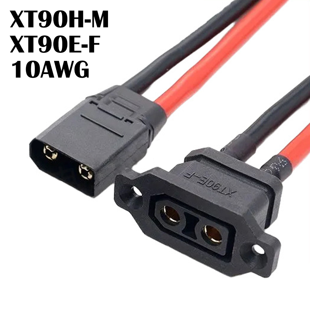 XT90NE 10AWG Panel Mount Fixed - Drone Bike Rc recension och pris
