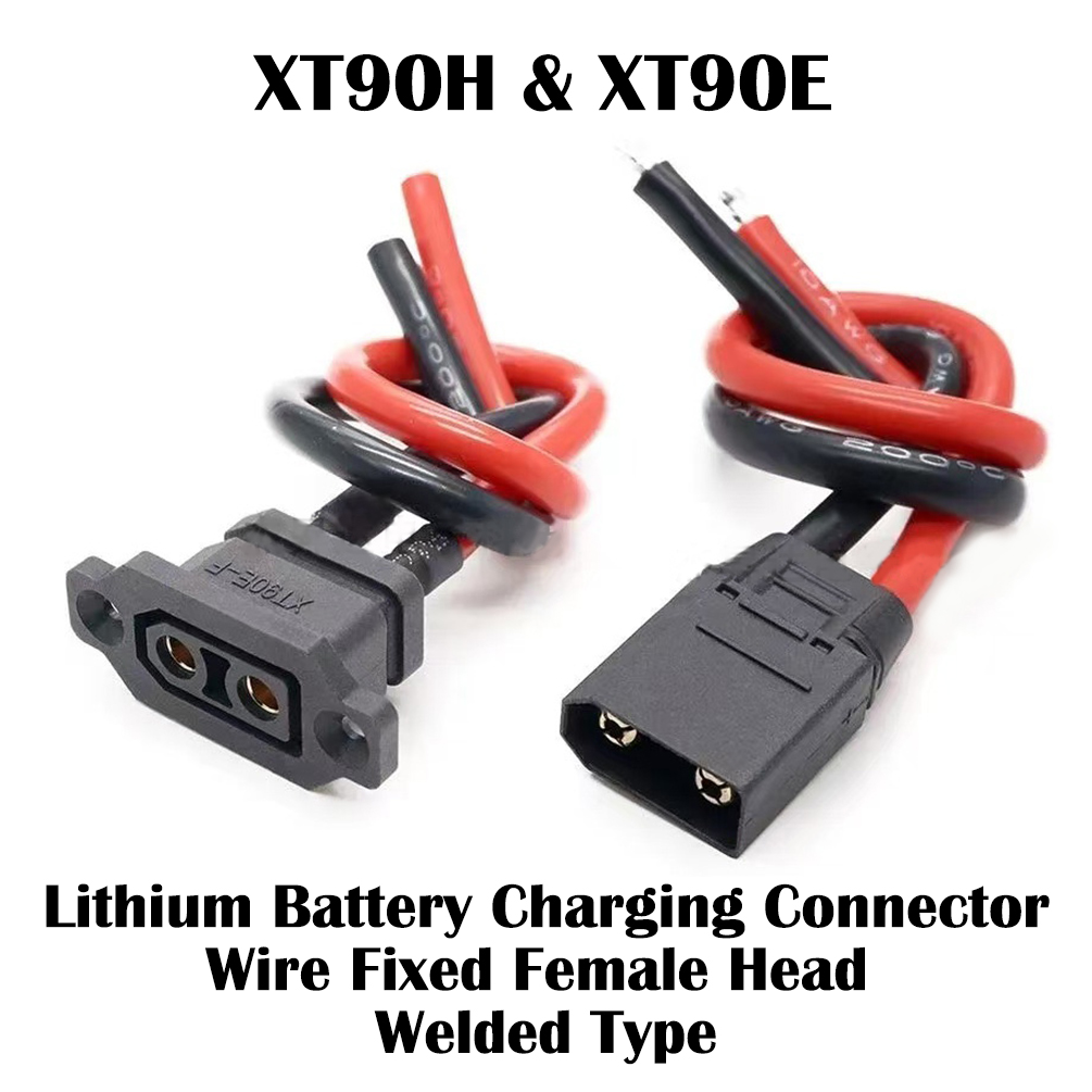 XT90NE 10AWG Panel Mount Fixed - Drone Bike Rc recension och pris