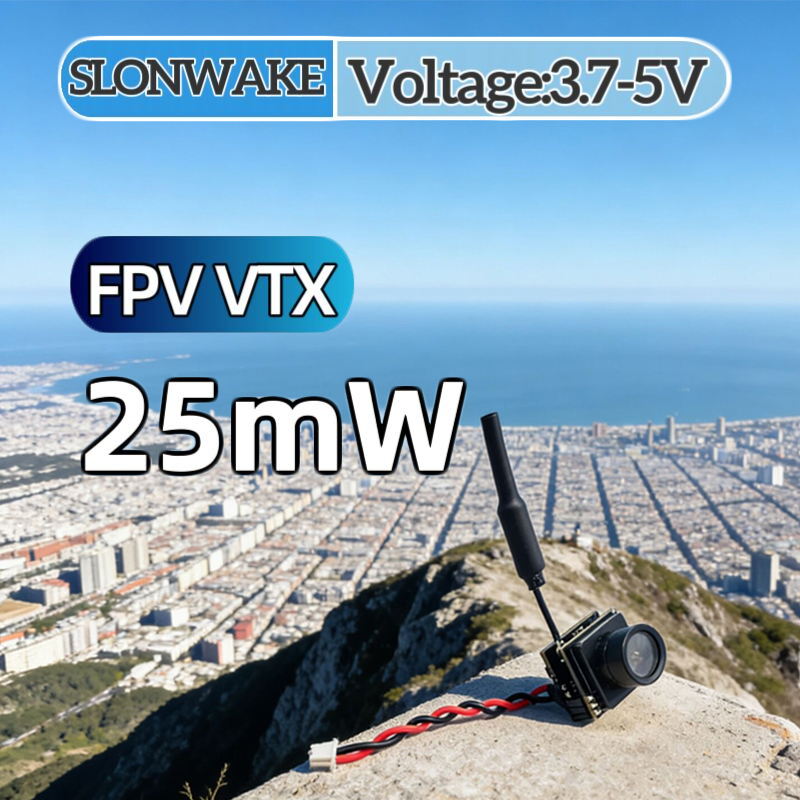 SLONWAKE FPV 25mW power simula - Drone Rc Fpv recension och pris
