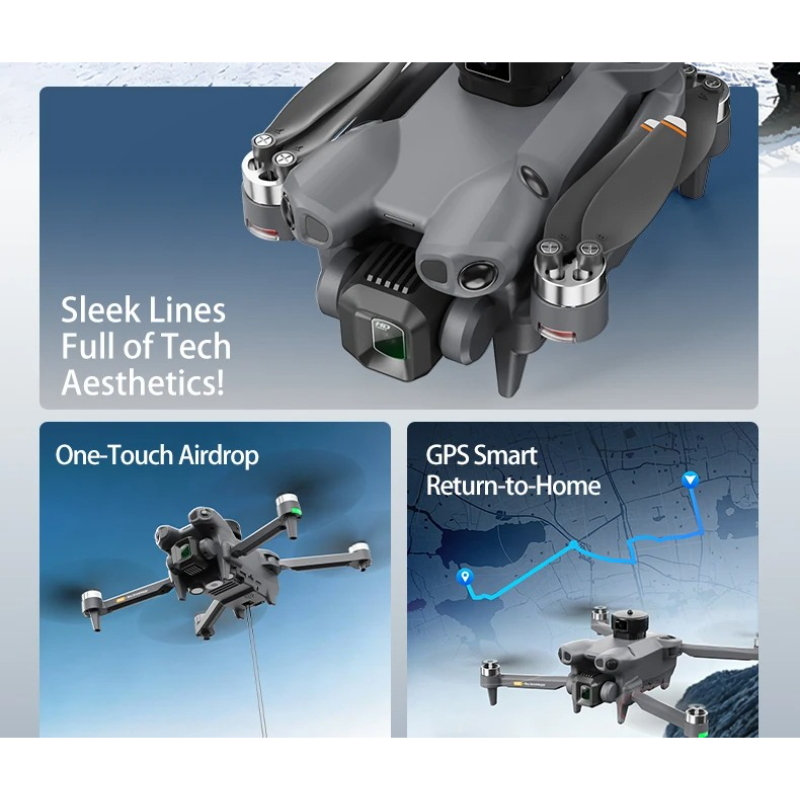 2026 New AE51 RC FPV Drone GPS - Drone Rc Foldable recension och pris