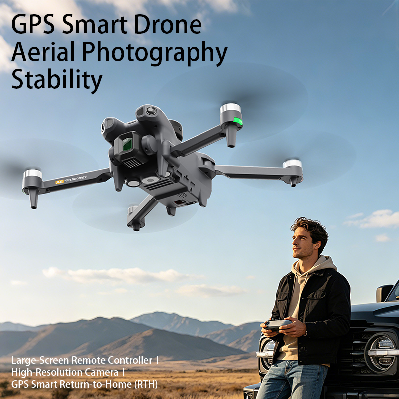 2026 New AE51 RC FPV Drone GPS - Drone Rc Foldable recension och pris