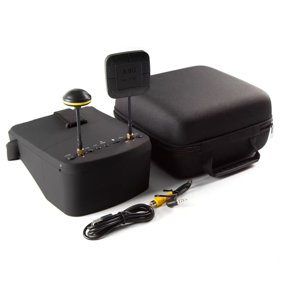 EV800D FPV Goggles 5‑Inch Deta - Fpv Goggles Headset recension och pris