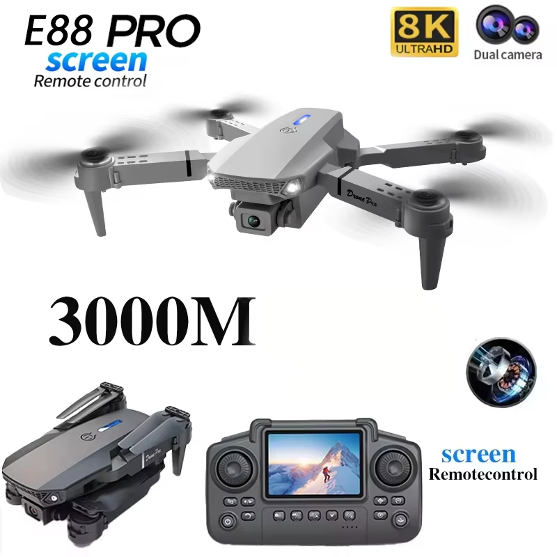 2026 New E88 Drone 8K HD Camer - Rc Drone E88 recension och pris