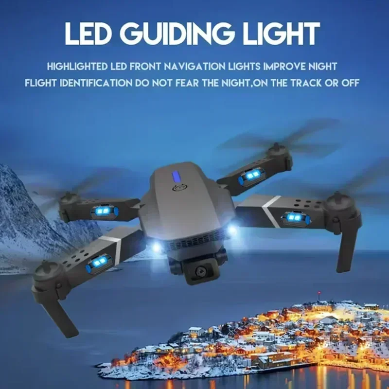 E88 Pro WIFI FPV Drone Wide An - Drone Rc Explorer recension och pris