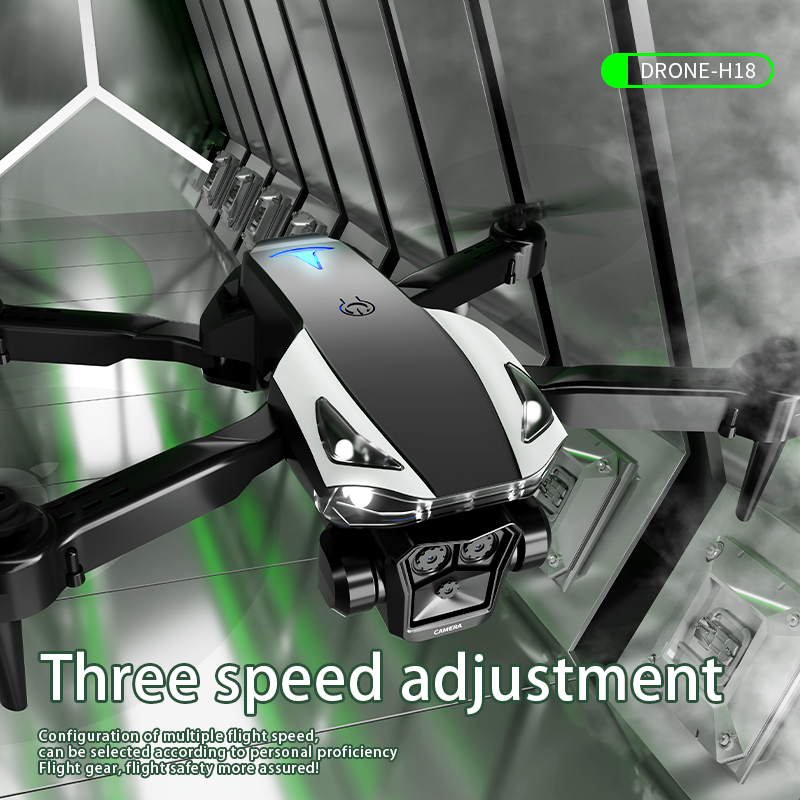 H18‑2 Foldable RC Drone Dual C - Drone Rc Foldable recension och pris