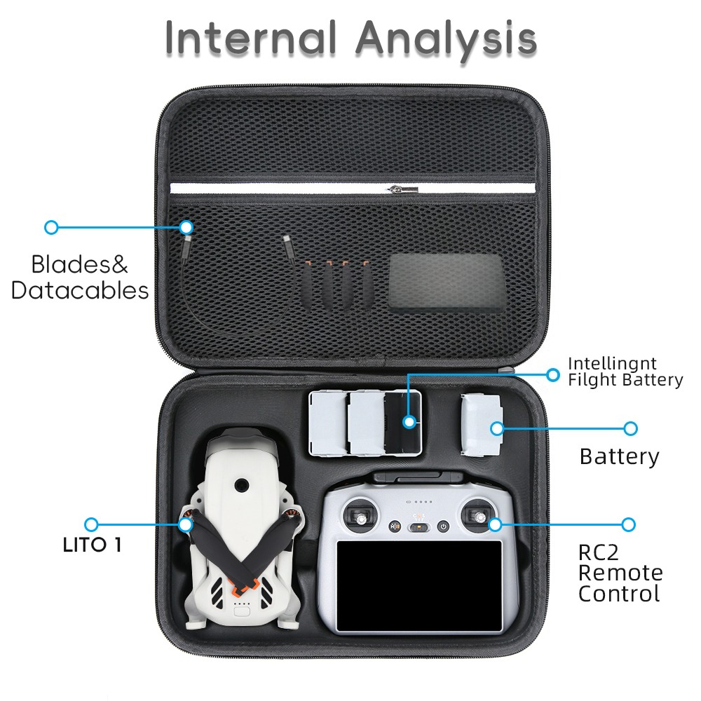 Portable Carrying Case For DJI - Drone Rc N3 recension och pris
