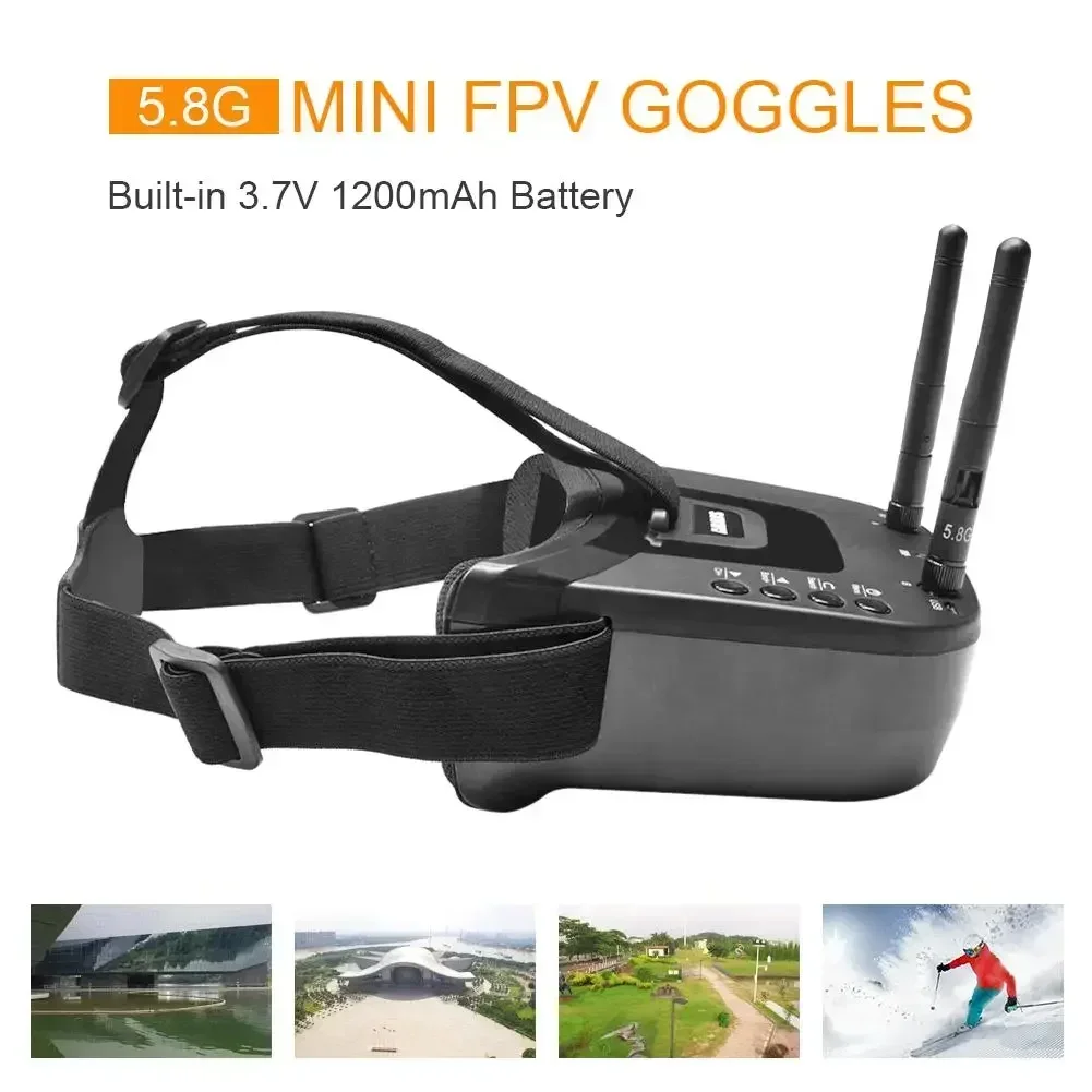 RoRuSVR009 5.8G FPV Goggles 40 - Fpv Goggles Headset recension och pris