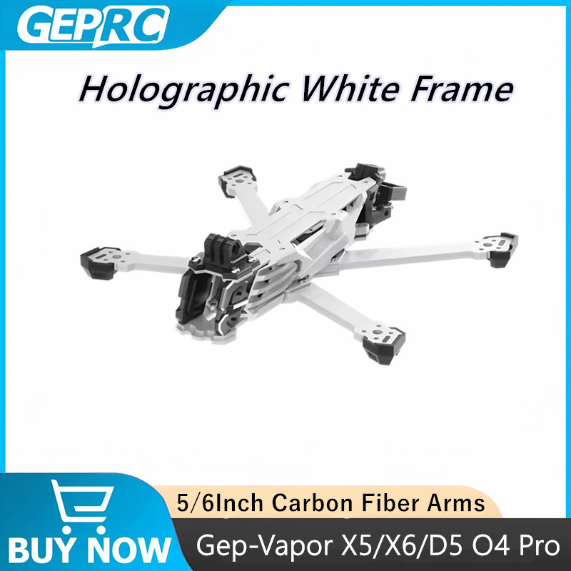 GEPRC GEP-Vapor X5 D5 X6 O4 Pr - Quadcopter Frame recension och pris