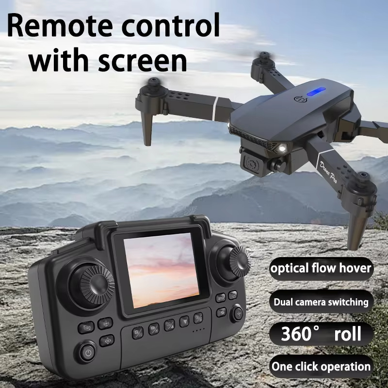 2026 Professional 6K Wide Angl - Rc Drone E88 recension och pris