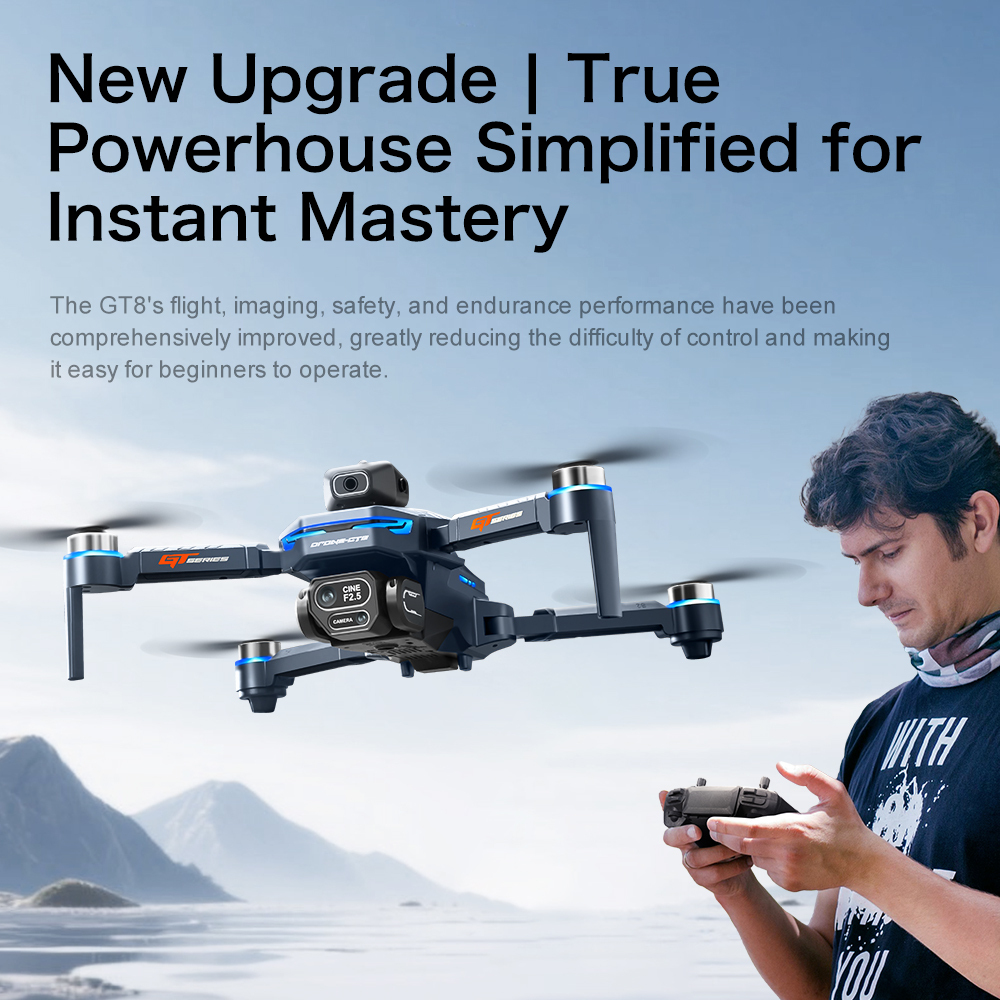 New GT8 RC Drone With 1080P Wi - Drone Rc Controller Price recension och pris