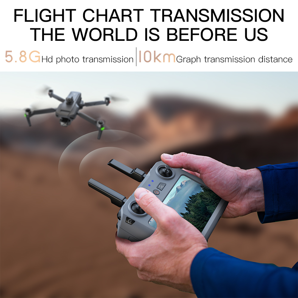 Teeggi SG909 MAX GPS Drone Wit - Drone Rc Foldable recension och pris