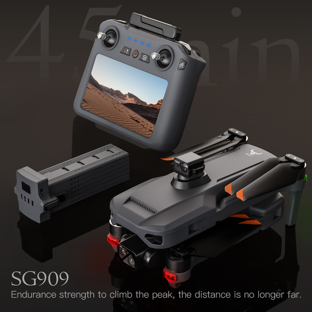 Teeggi SG909 MAX GPS Drone Wit - Drone Rc Foldable recension och pris