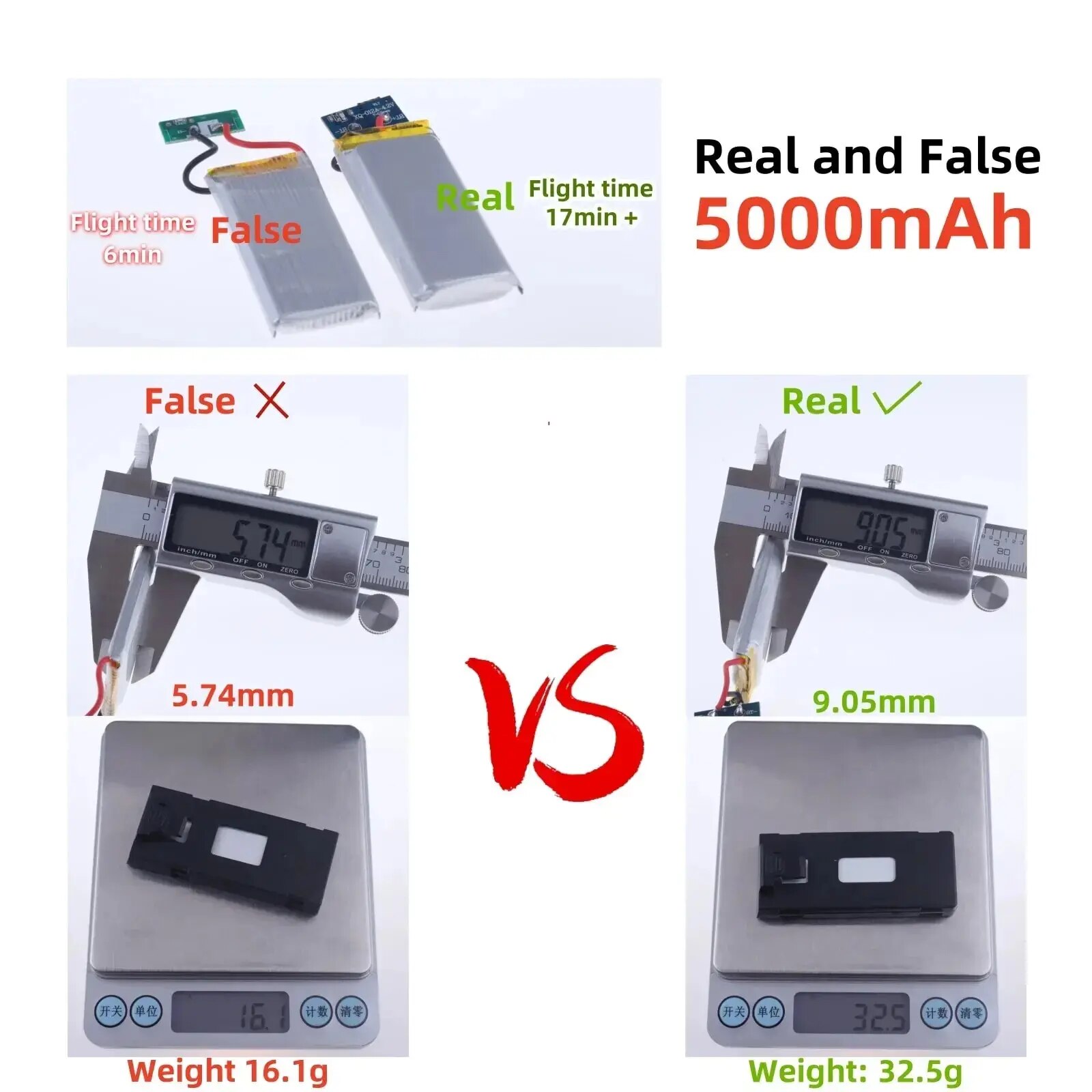 3.7V 5000Mah RC Drone Battery  - Drone Rc E99 K3 recension och pris
