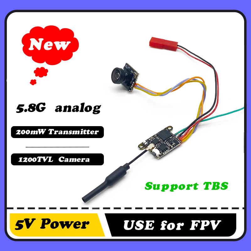 SLONWAKE 5.8G 1200TVL FPV Came - Drone Rc Fpv recension och pris