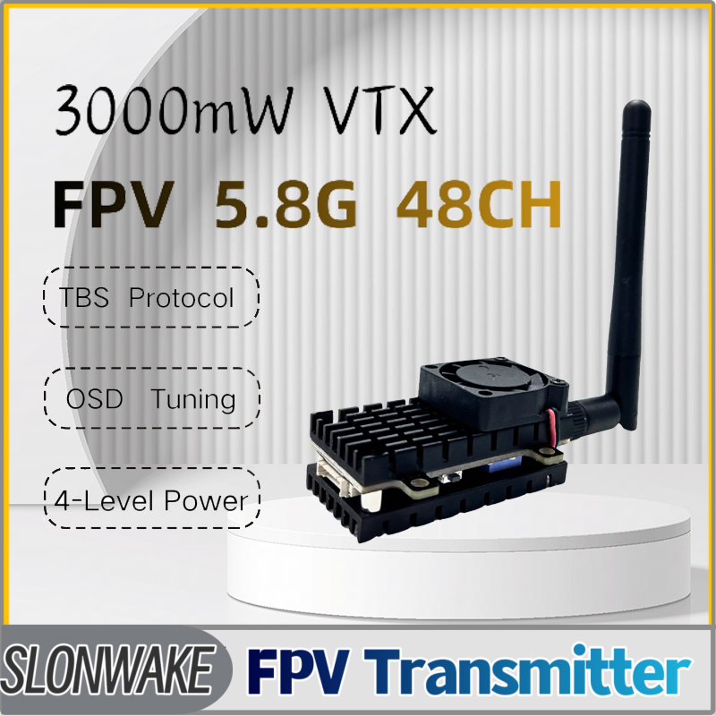 SLONWAKE 5.8G 3000mW Simulatio - Drone Rc Fpv recension och pris