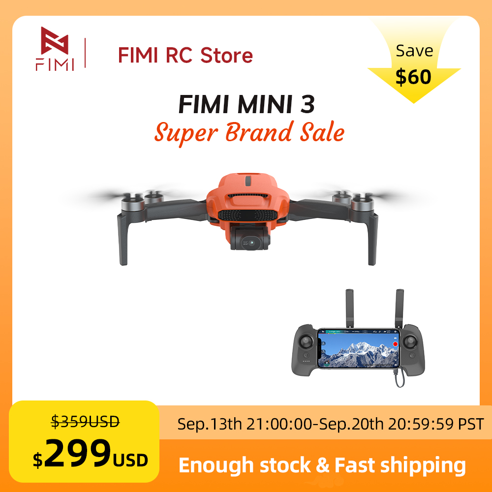FIMI MINI 3 Camere Drone 4K 60 - Drone Z recension och pris