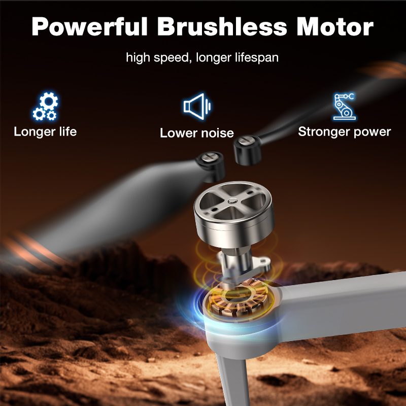 NEW Hot L017 Pro Drone Brushle - Drone Rc Foldable recension och pris