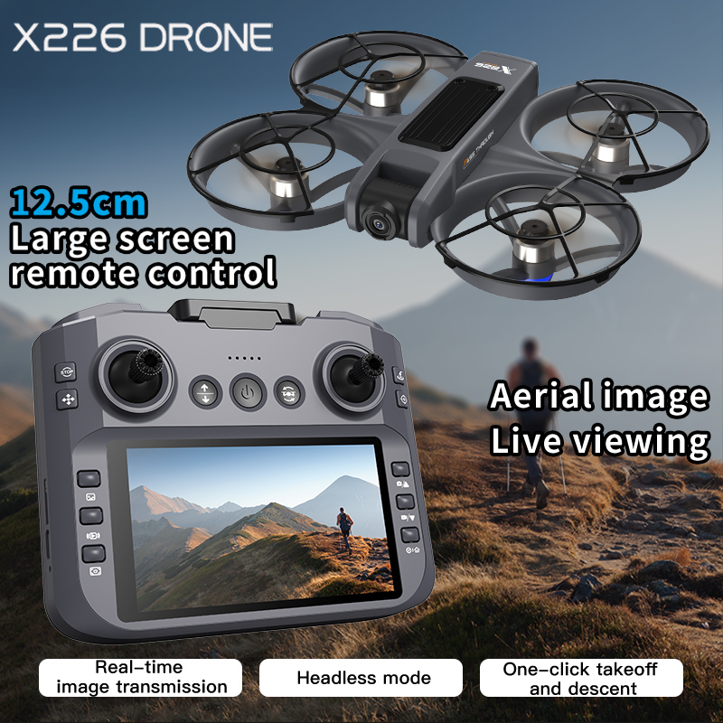 New X226 RC Drone 2.4G 5G Prof - Drone Rc X226 recension och pris